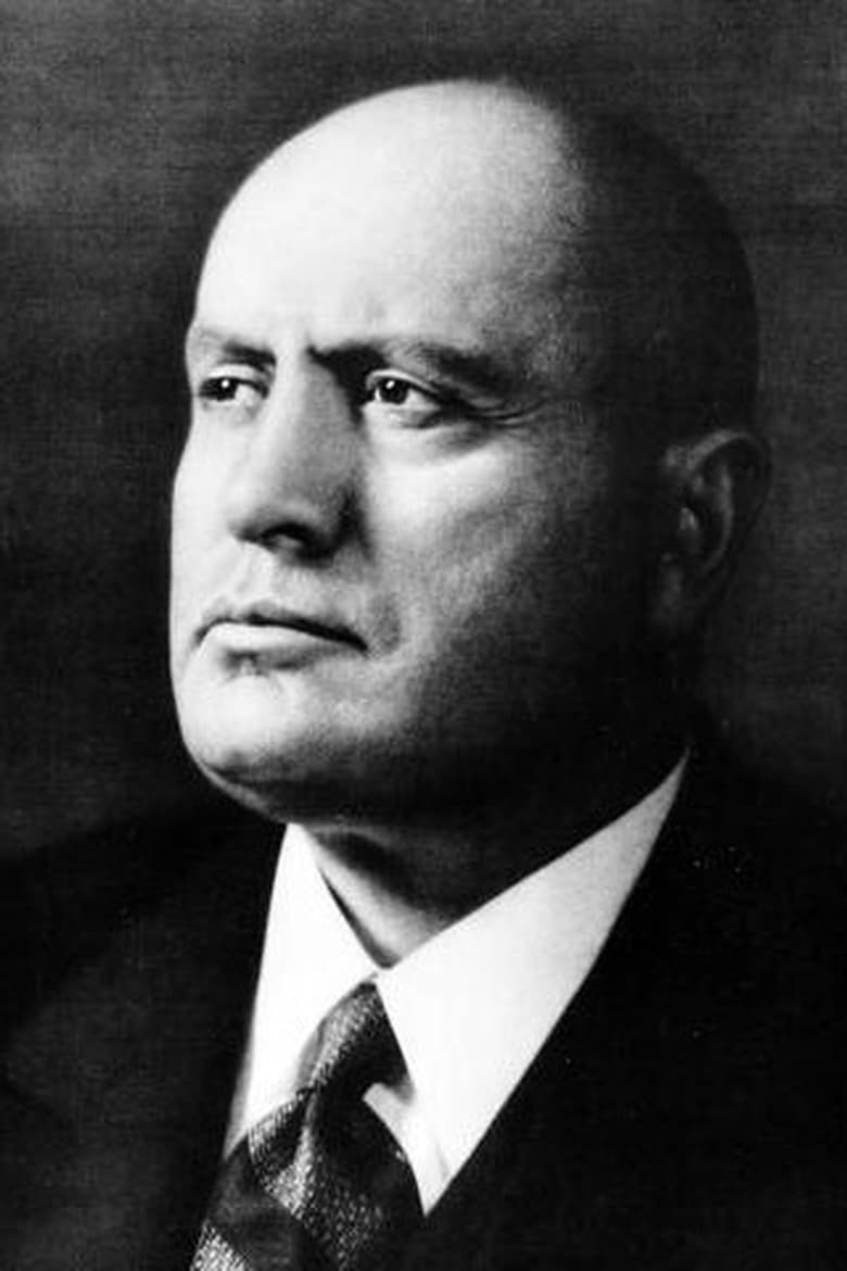 Portrait of Benito Mussolini