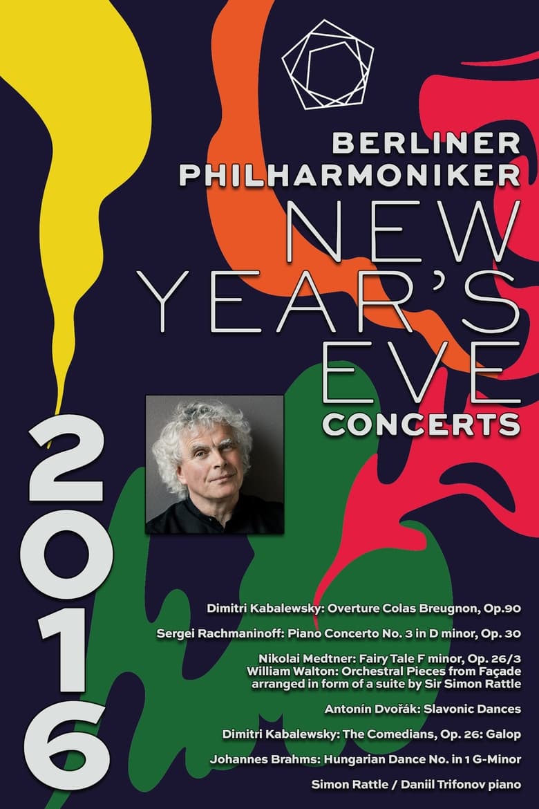 Poster of The Berliner Philharmoniker’s New Year’s Eve Concert: 2016