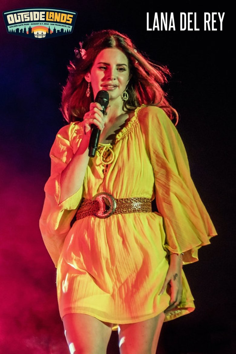 Poster of Lana Del Rey - Live at Outside Lands Festival