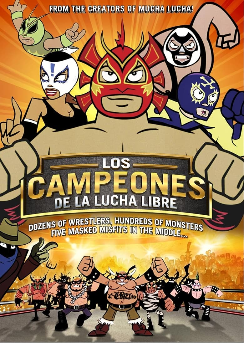 Poster of The Champions of Mexican Wrestling