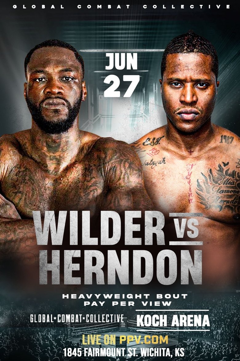 Poster of Deontay Wilder vs. Tyrrell Herndon