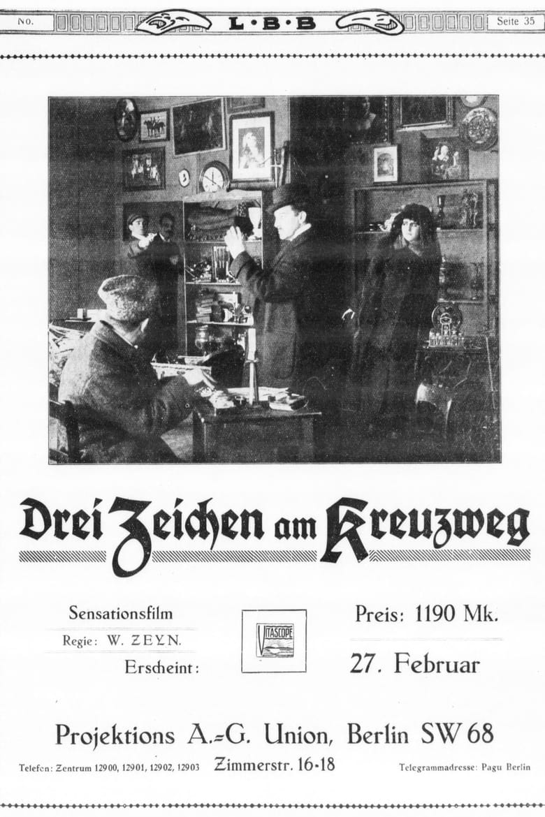 Poster of Drei Zeichen am Kreuzweg