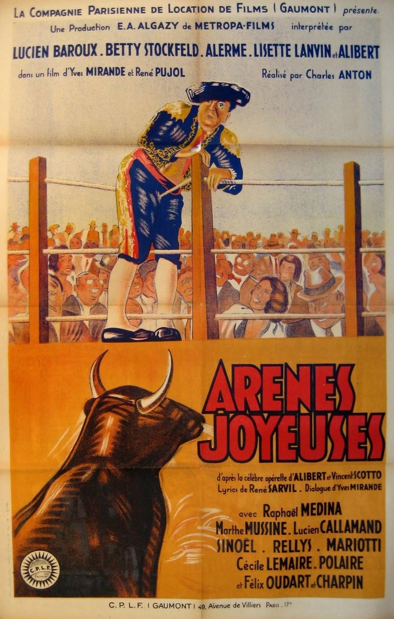 Poster of Arènes joyeuses