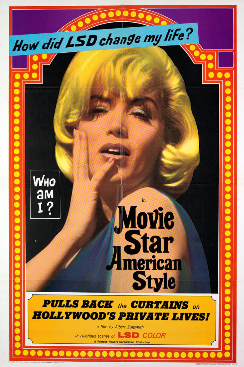 Poster of Movie Star, American Style or; LSD, I Hate You