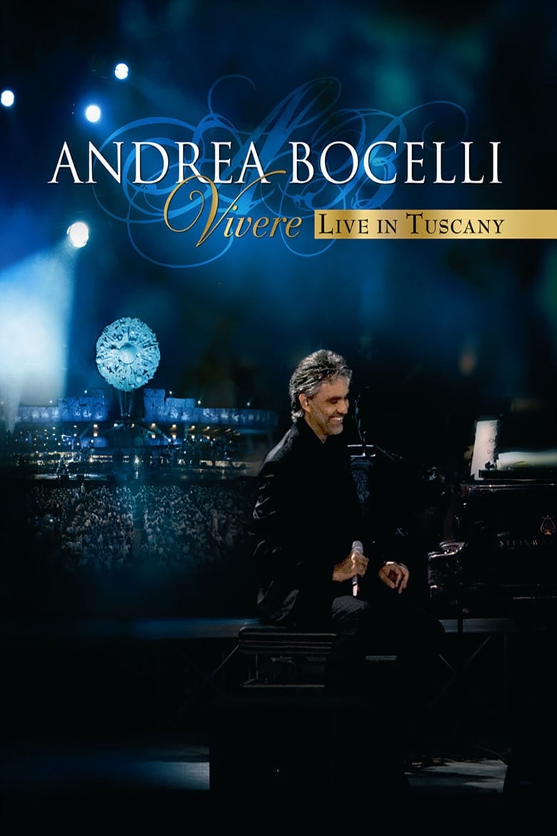 Poster of Andrea Bocelli - Vivere Live in Tuscany