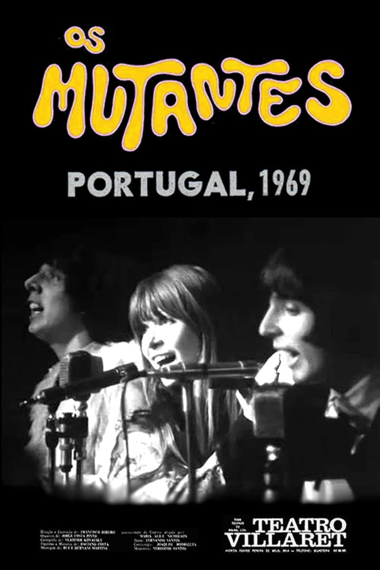 Poster of Os Mutantes: Teatro Villaret, Lisboa, Portugal, 1969