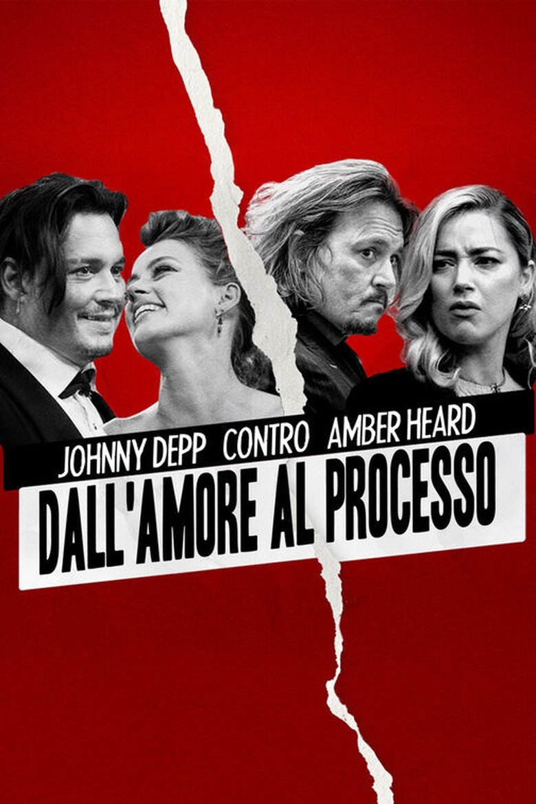 Poster of Johnny Depp contro Amber Heard - Dall'amore al processo