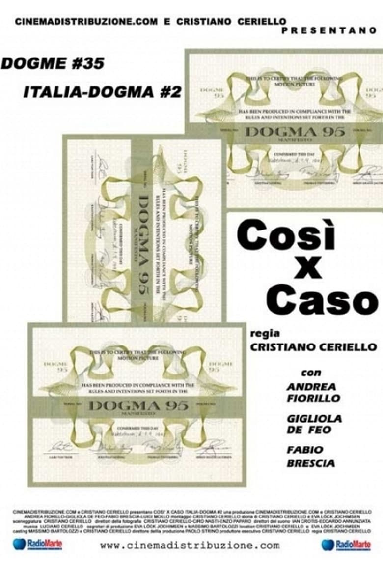 Poster of Così x Caso