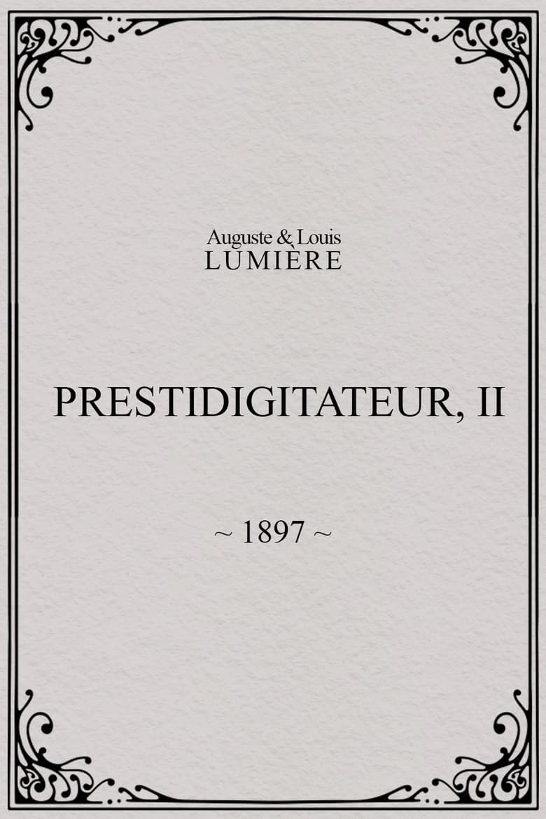 Poster of Prestidigitateur, II