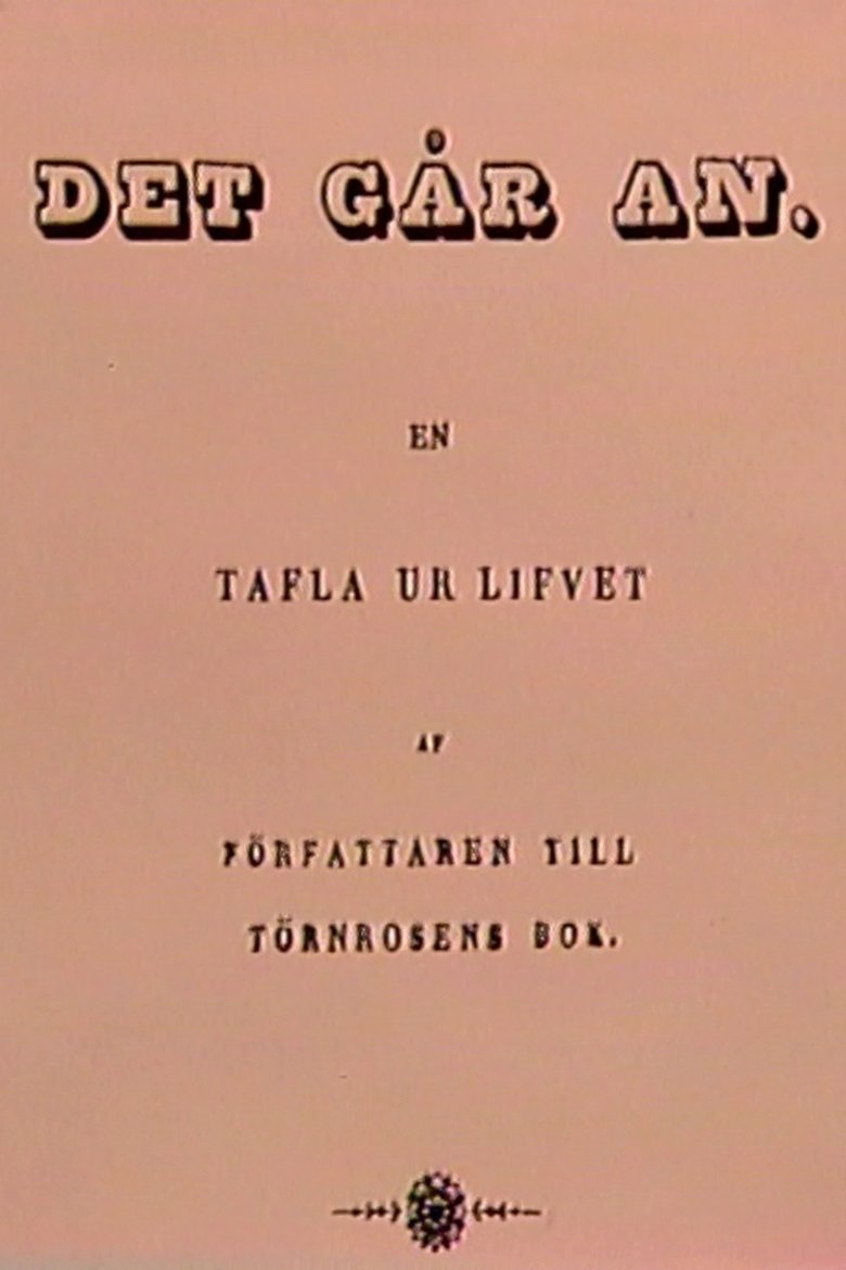 Poster of Det går an