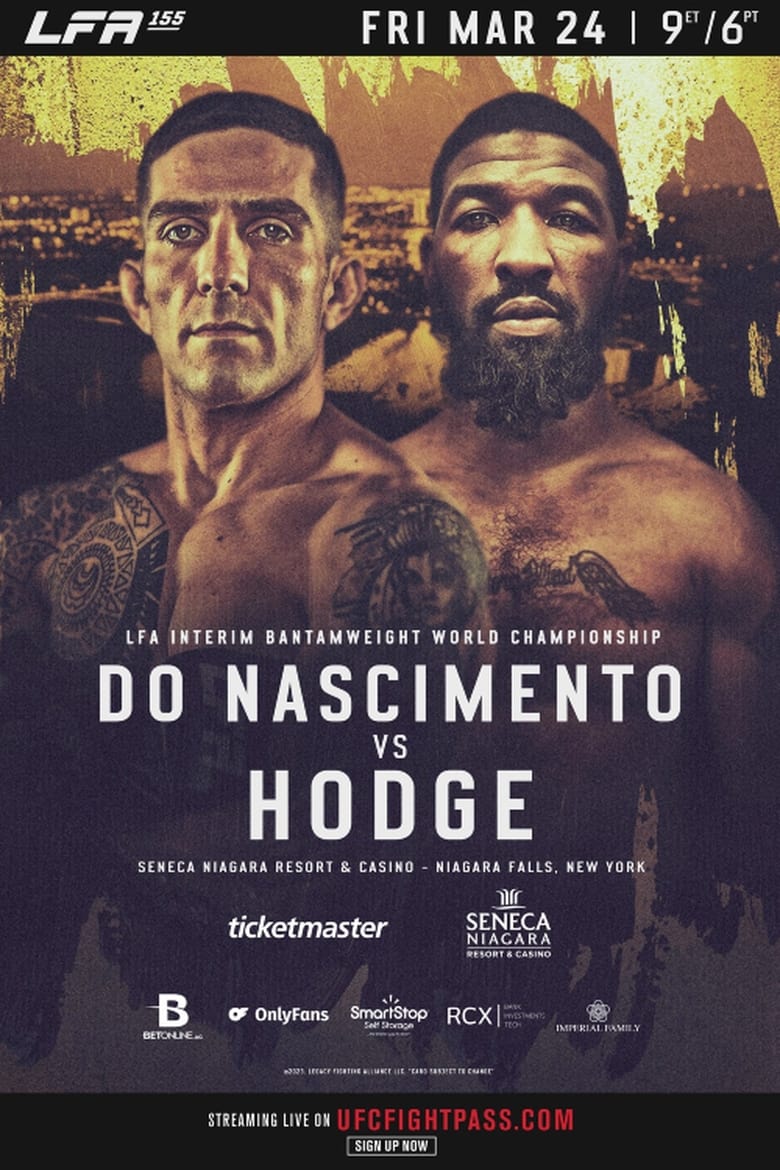 Poster of LFA 155: Do Nascimento vs. Hodge