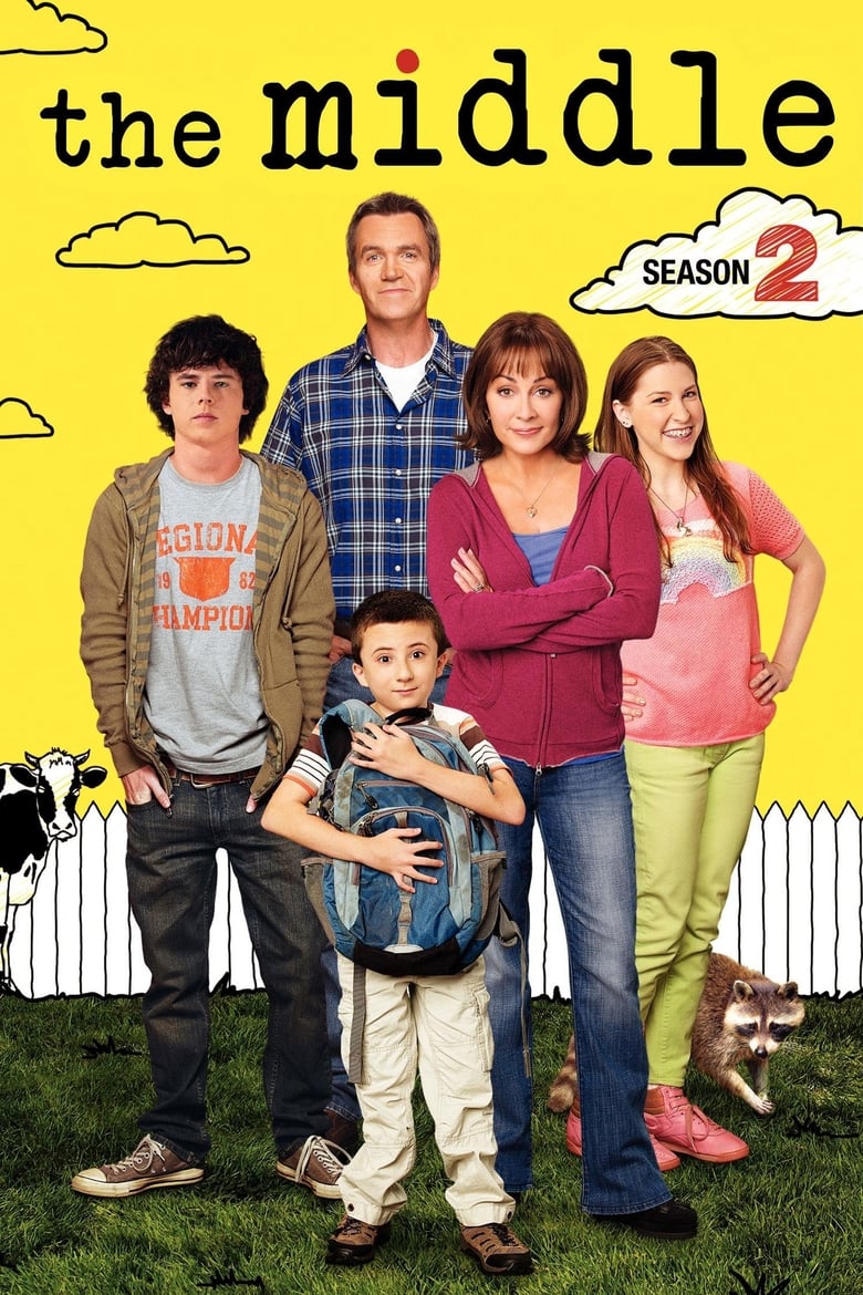 Poster of Cast and Crew in The Middle - Season 2 - Episode 14 - Valentine's Day II