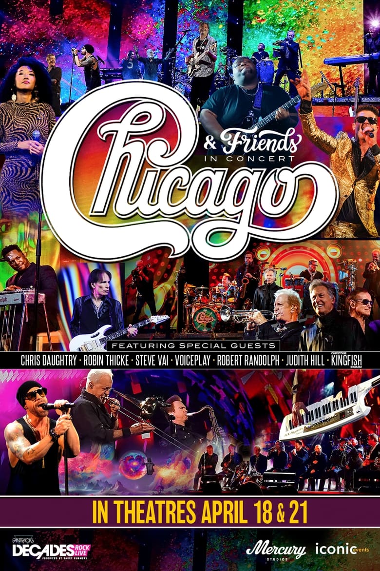 Poster of Chicago & Friends in Concert