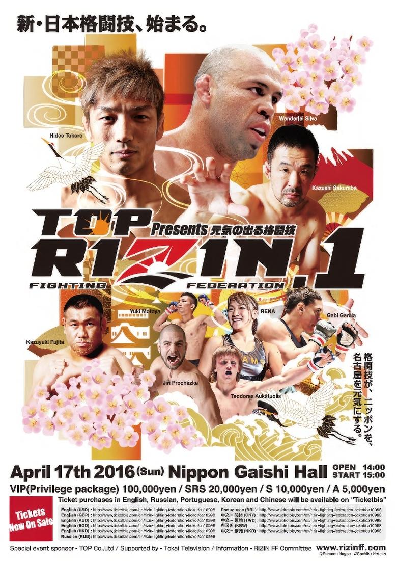 Poster of RIZIN 1