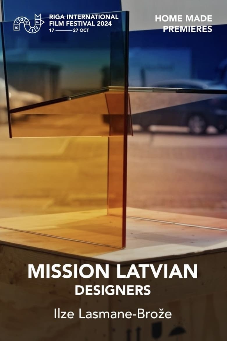 Poster of Mission Latvian. Designers