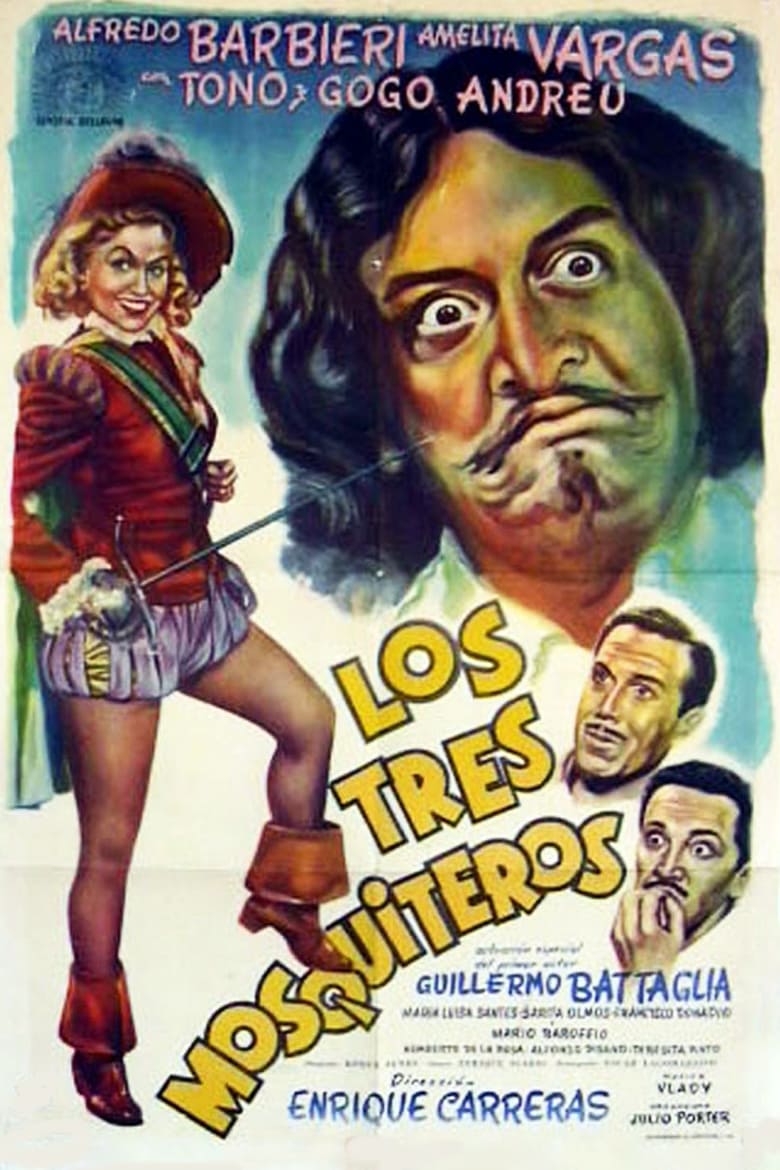 Poster of Los tres mosquiteros