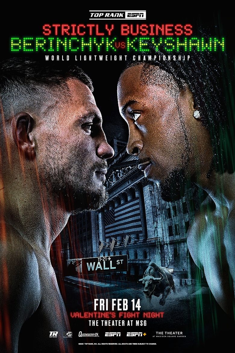 Poster of Denys Berinchyk vs. Keyshawn Davis