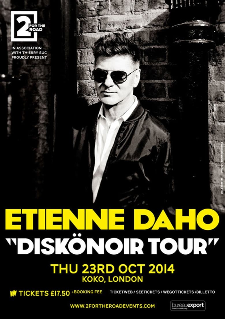 Poster of Etienne Daho au KOKO Theatre de Londres