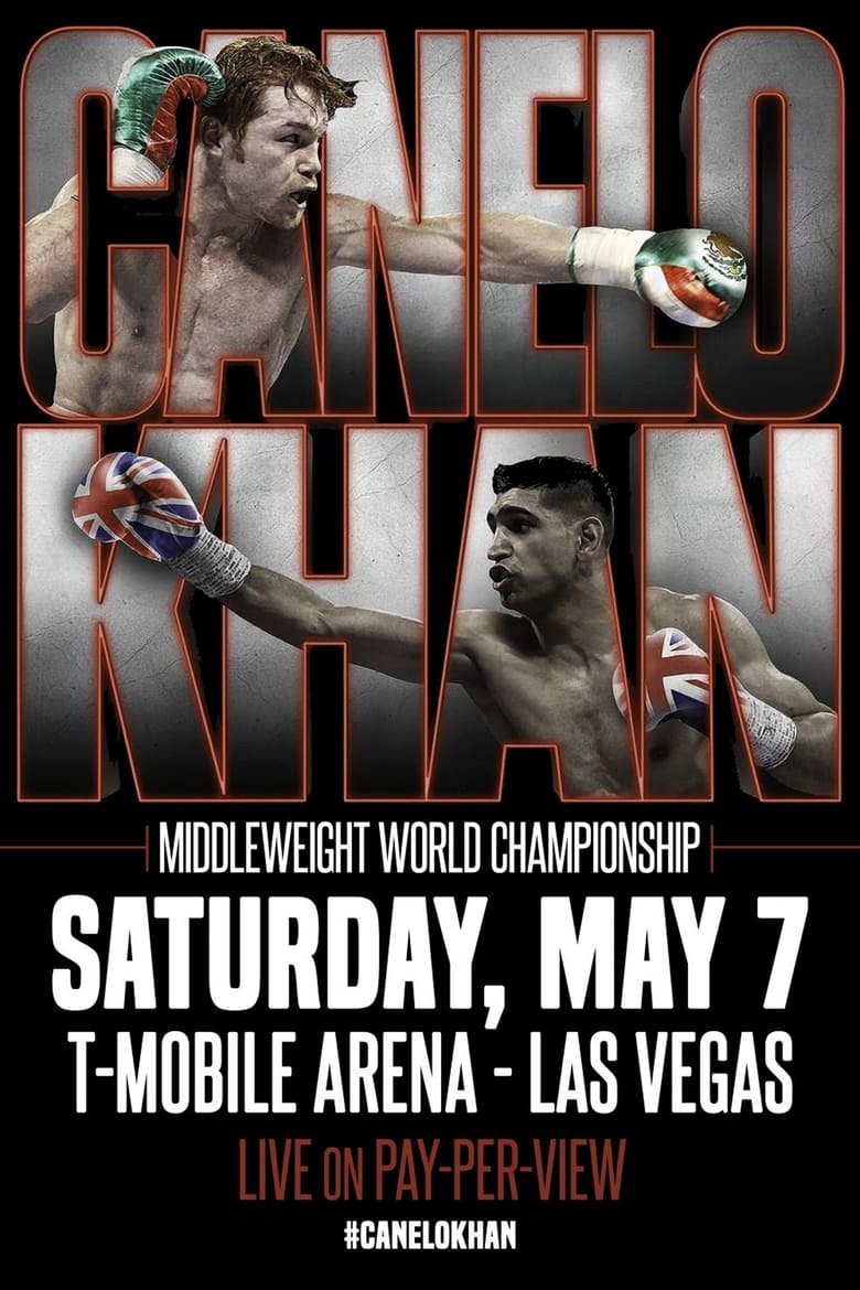 Poster of Canelo Alvarez vs. Amir Khan