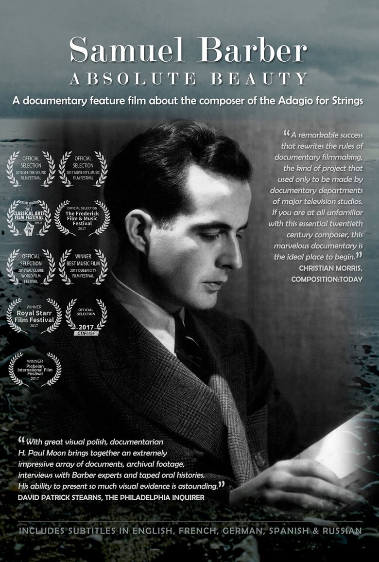 Poster of Samuel Barber: Absolute Beauty