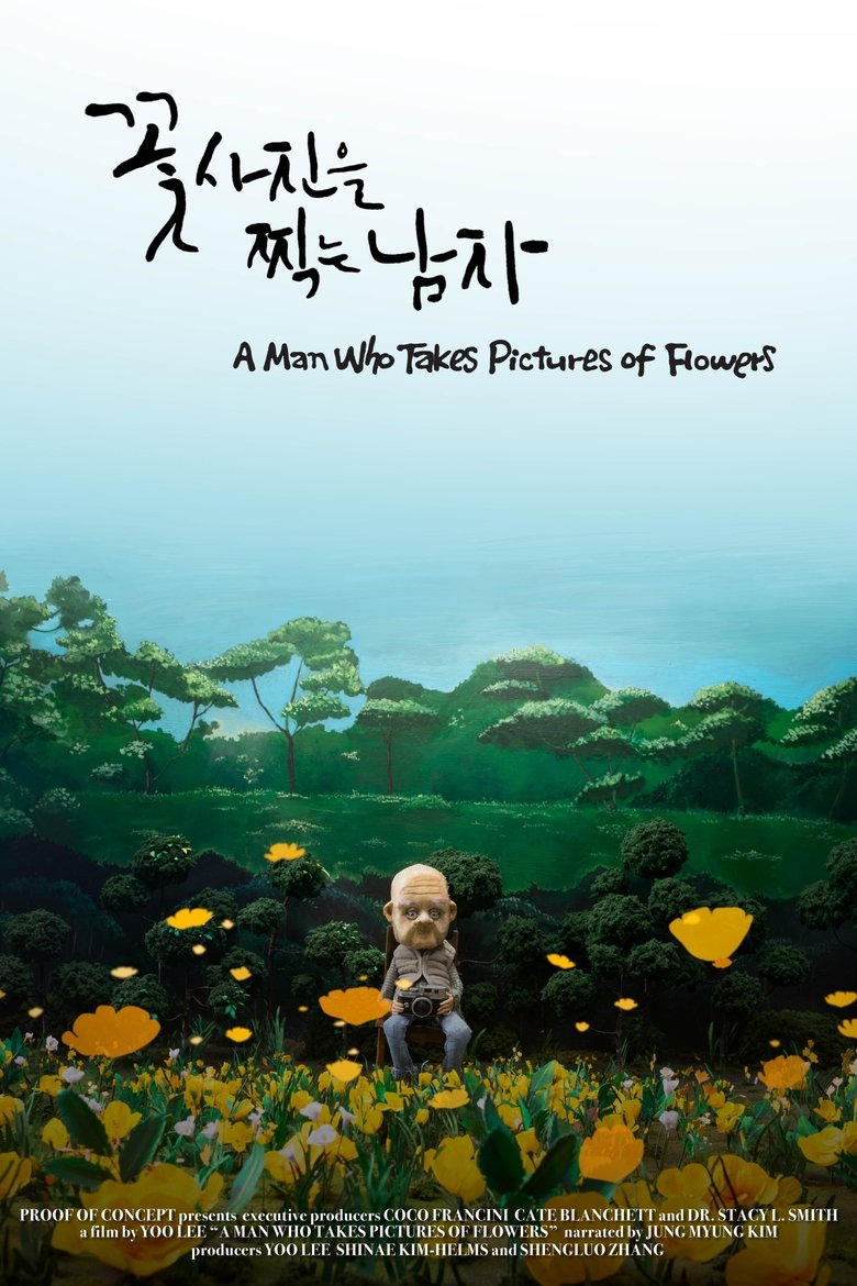 Poster of A Man Who Takes Pictures of Flowers