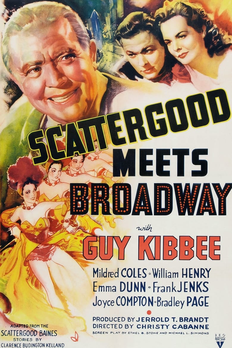 Poster of Scattergood Meets Broadway