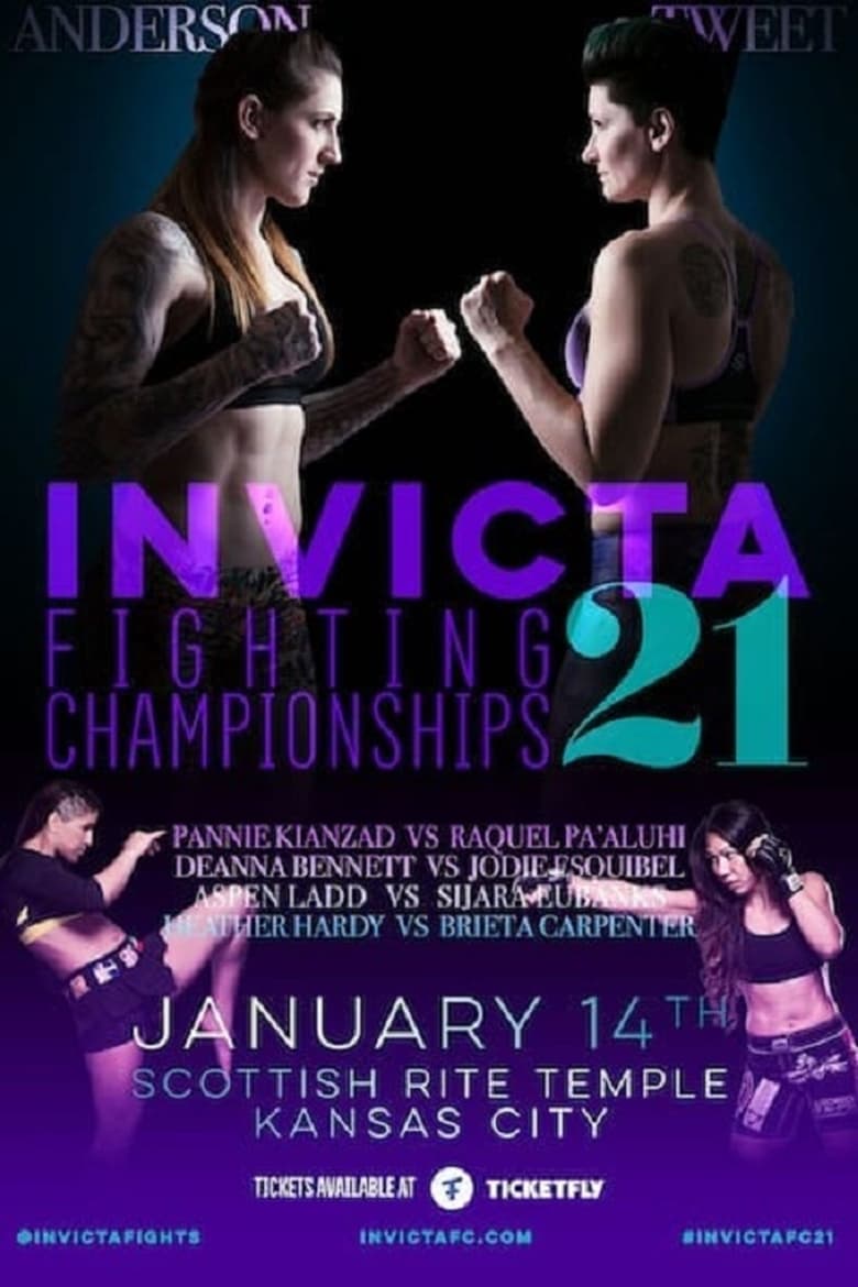 Poster of Invicta FC 21: Anderson vs. Tweet