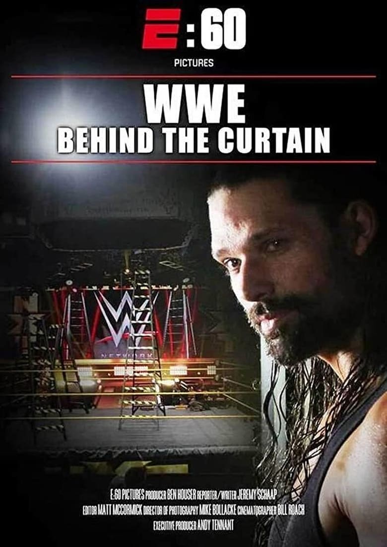 Poster of E:60 Pictures Presents – WWE: Behind The Curtain