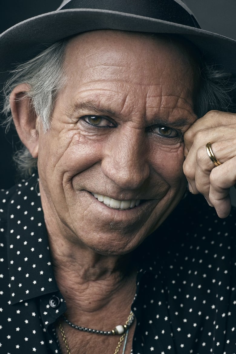 Portrait of Keith Richards