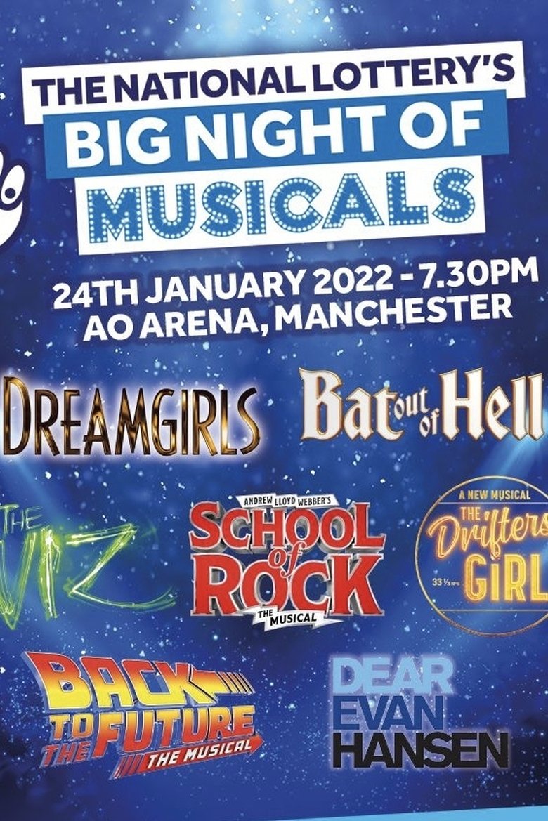 Poster of Big Night of Musicals 2022 by the National Lottery