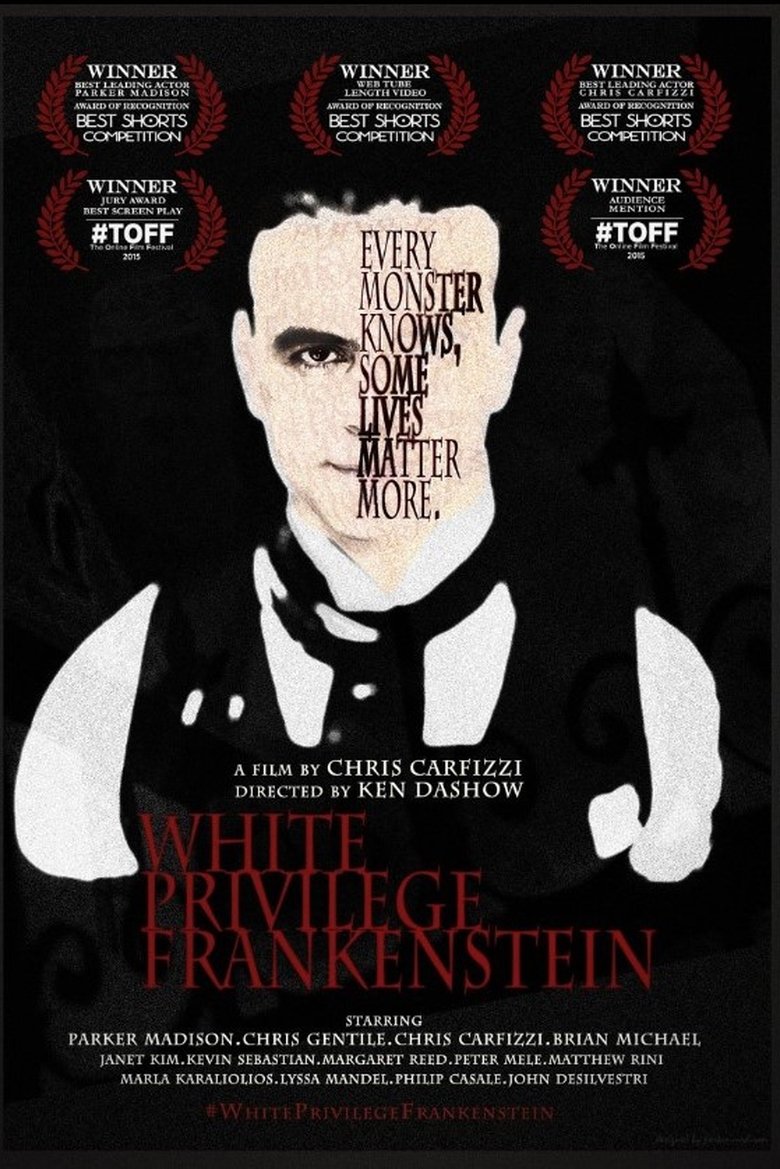 Poster of White Privilege Frankenstein