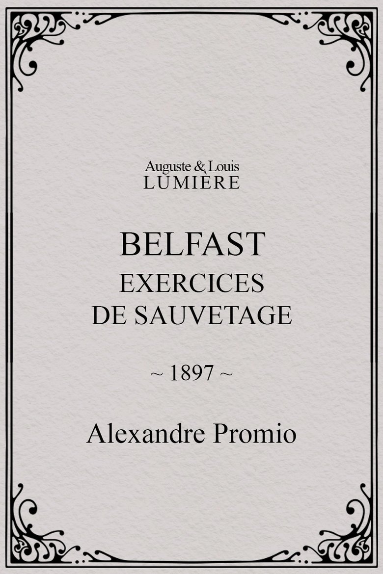 Poster of Belfast, exercices de sauvetage