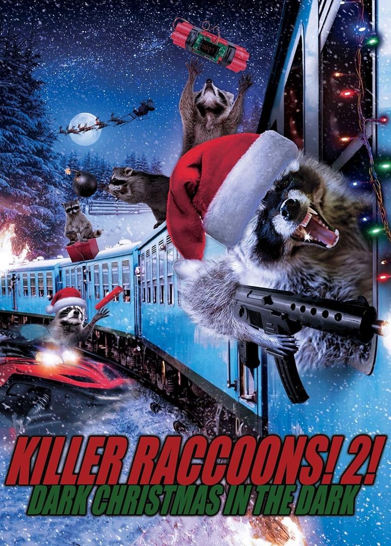 Poster of Killer Raccoons 2: Dark Christmas in the Dark