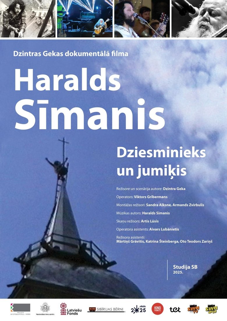 Poster of Haralds Sīmanis. Dziesminieks un jumiķis