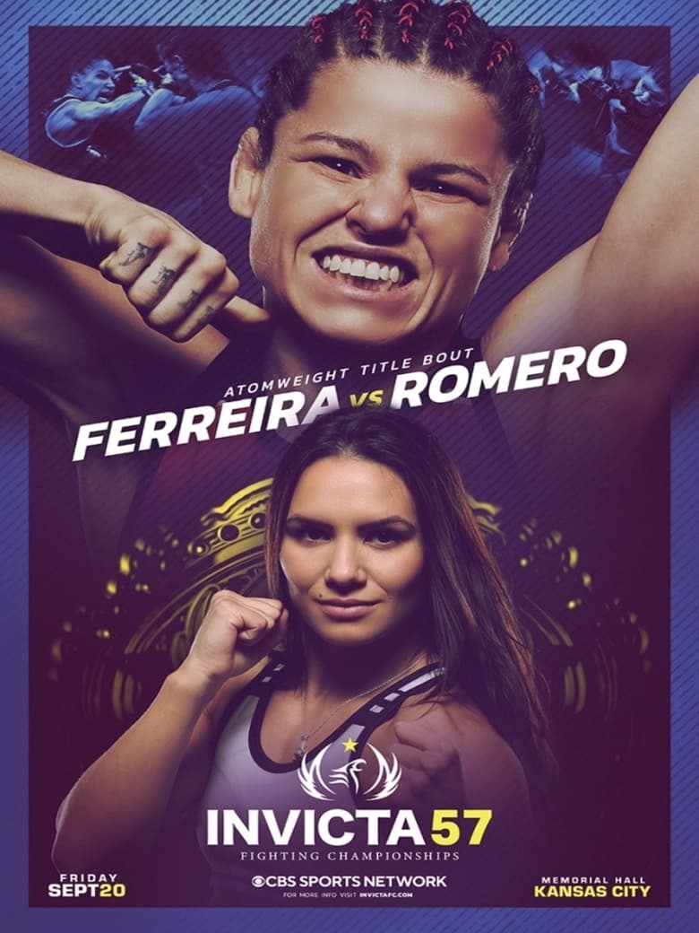 Poster of Invicta FC 57: Ferreira vs. Romero