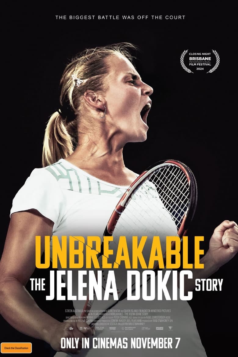 Poster of Unbreakable: The Jelena Dokic Story