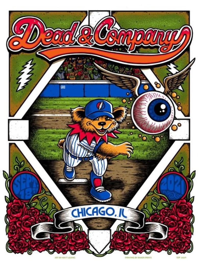 Poster of Dead & Company: 2021.09.18 - Wrigley Field - Chicago, IL