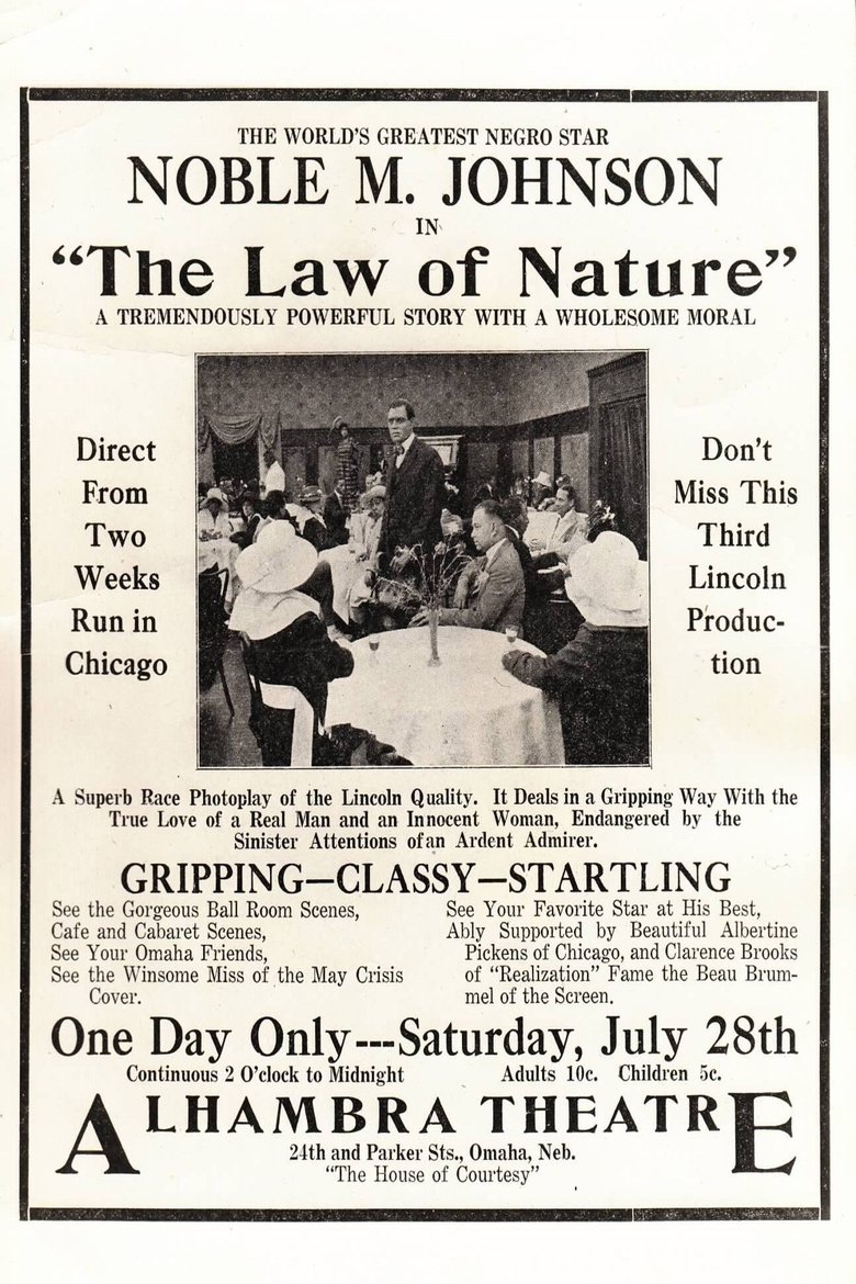 Poster of The Law of Nature