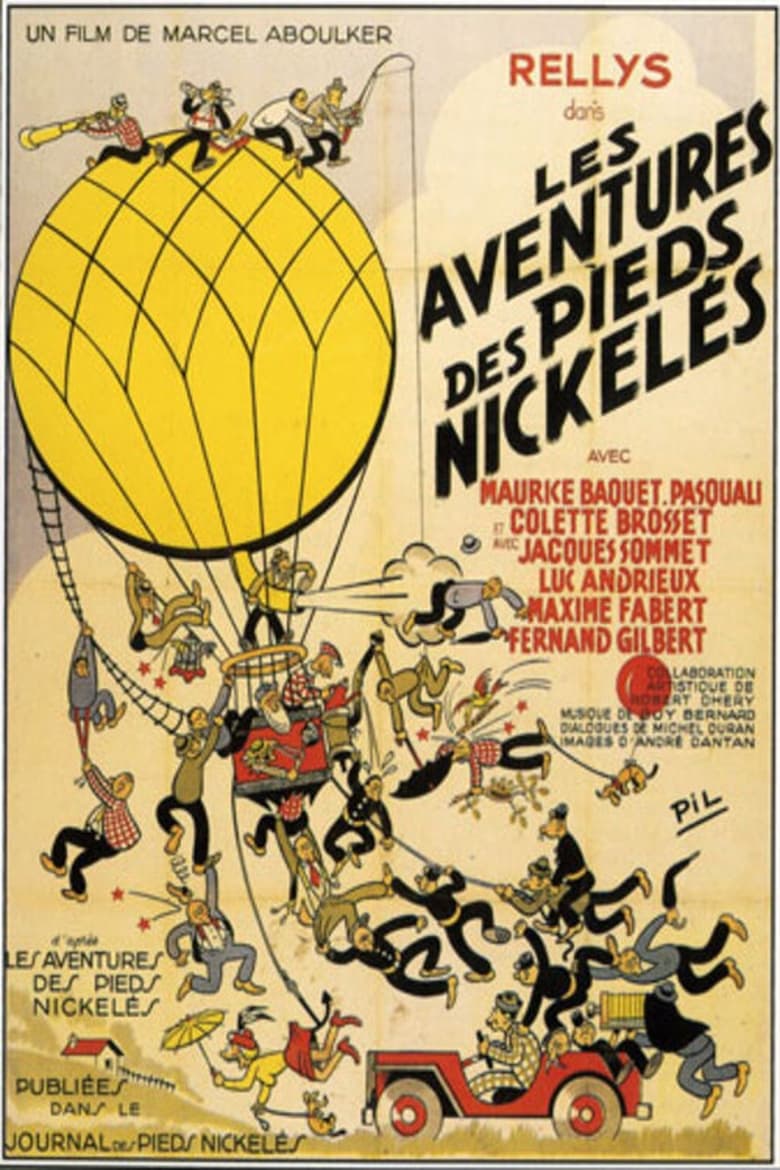 Poster of Les Aventures des Pieds-Nickelés