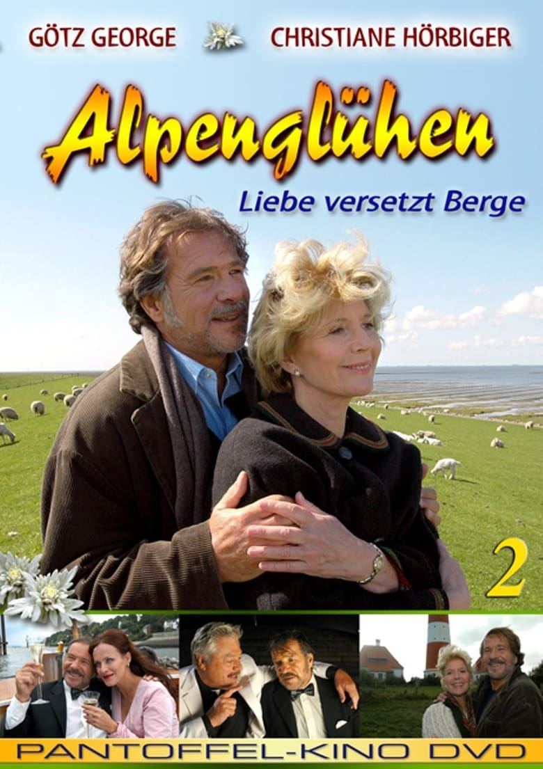 Poster of Alpenglühen zwei - Liebe versetzt Berge