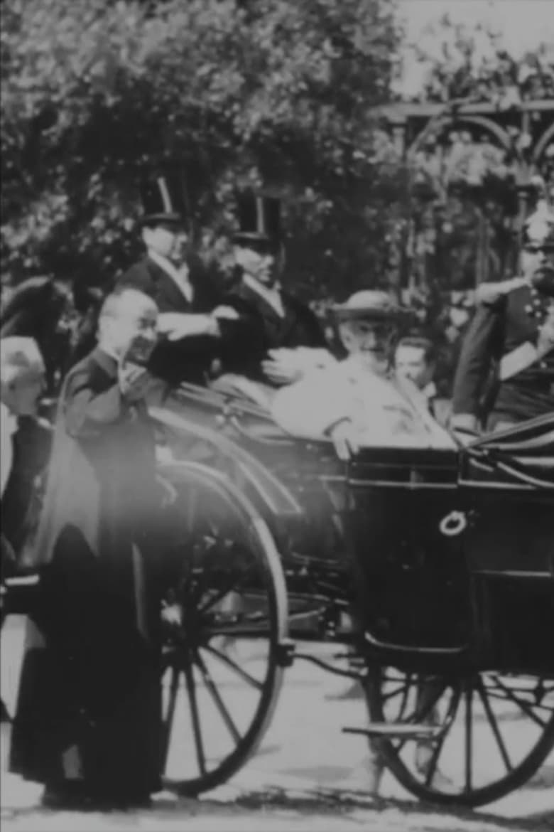 Poster of Pope Leo XIII in His Carriage