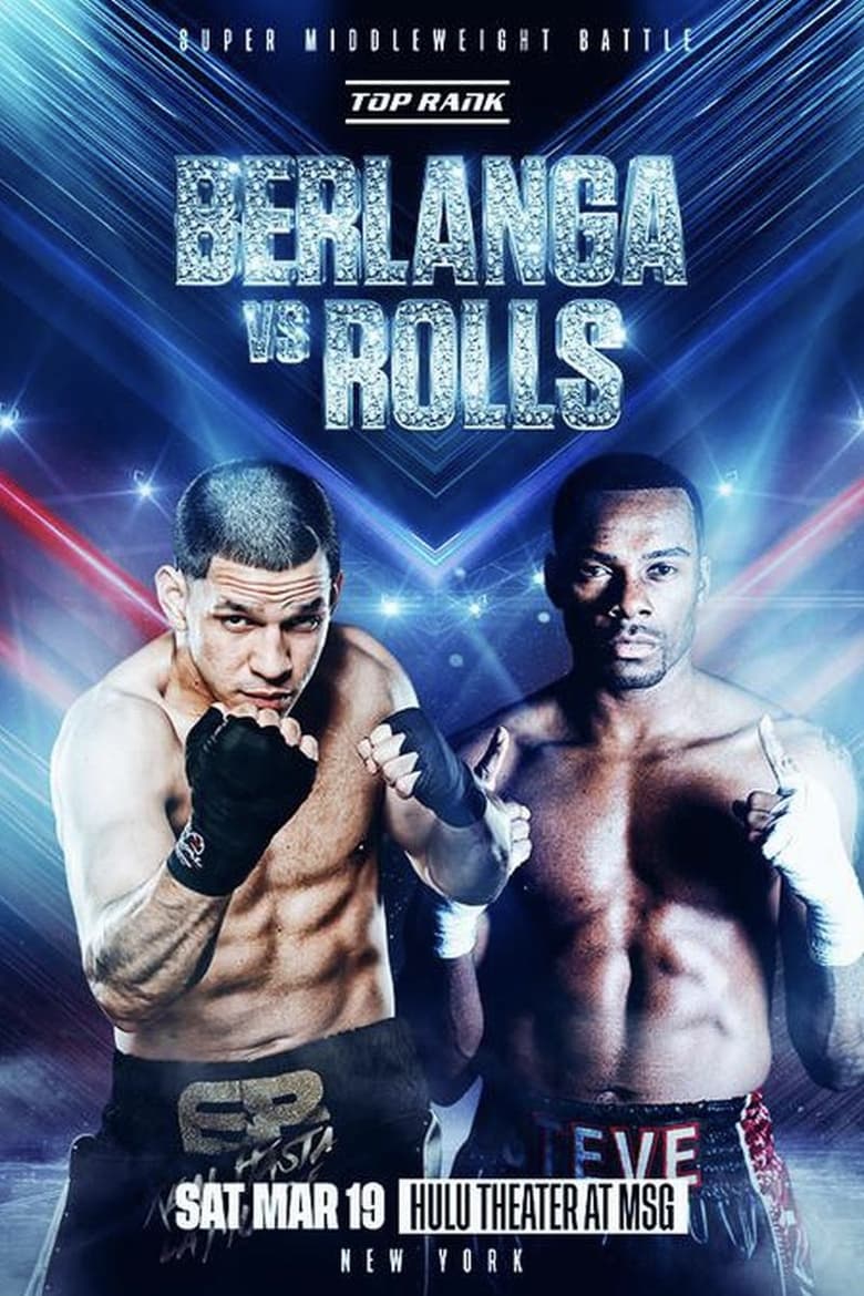 Poster of Edgar Berlanga vs. Steve Rolls