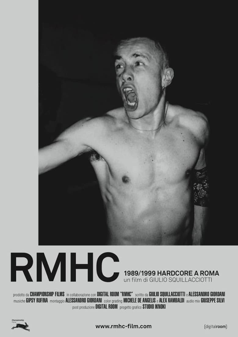 Poster of RMHC - 1989/1999 HARDCORE A ROMA