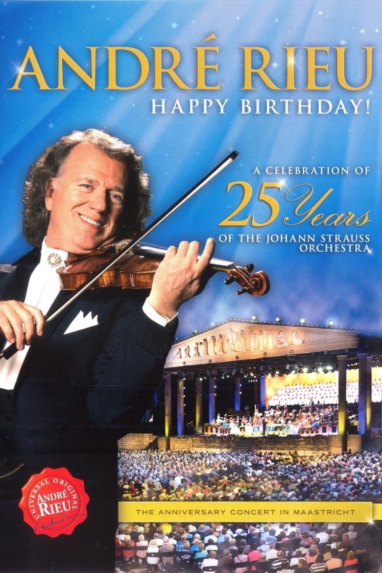 Poster of André Rieu - Happy Birthday!