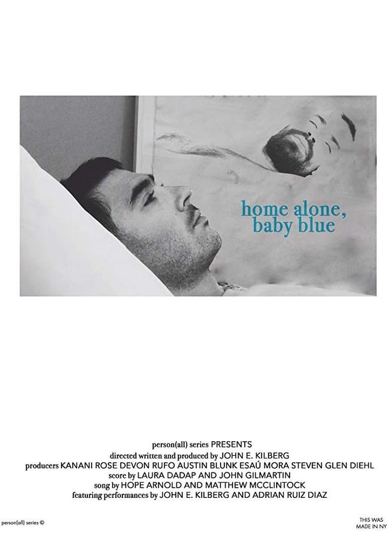 Poster of Home Alone, Baby Blue