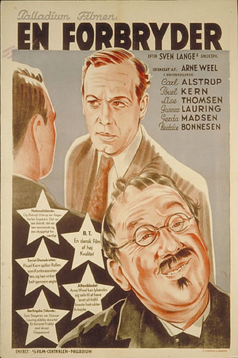 Poster of En Forbryder