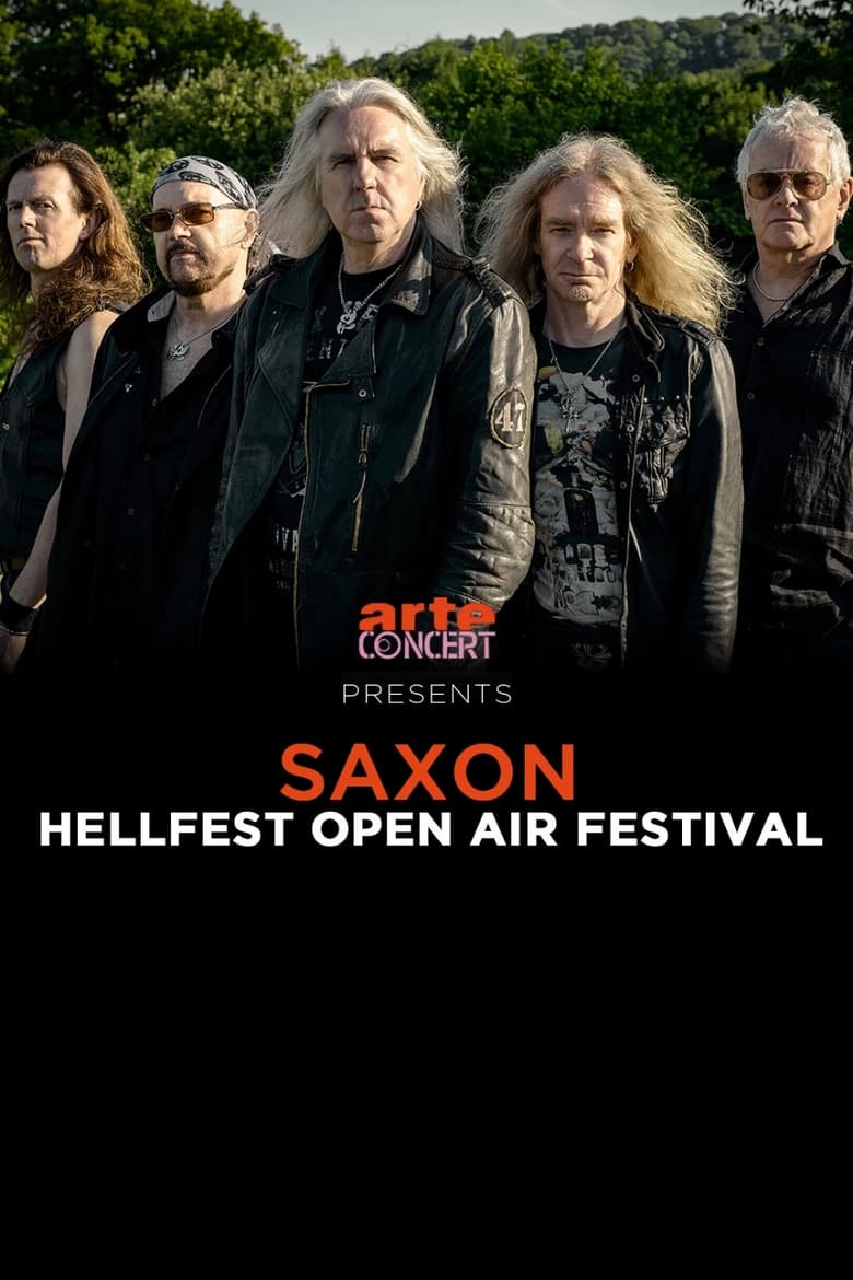 Poster of Saxon - Hellfest 2024