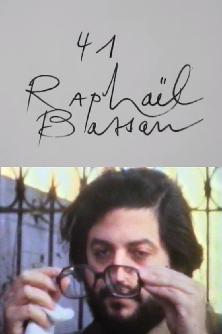 Poster of Cinématon n°41 : Raphaël Bassan