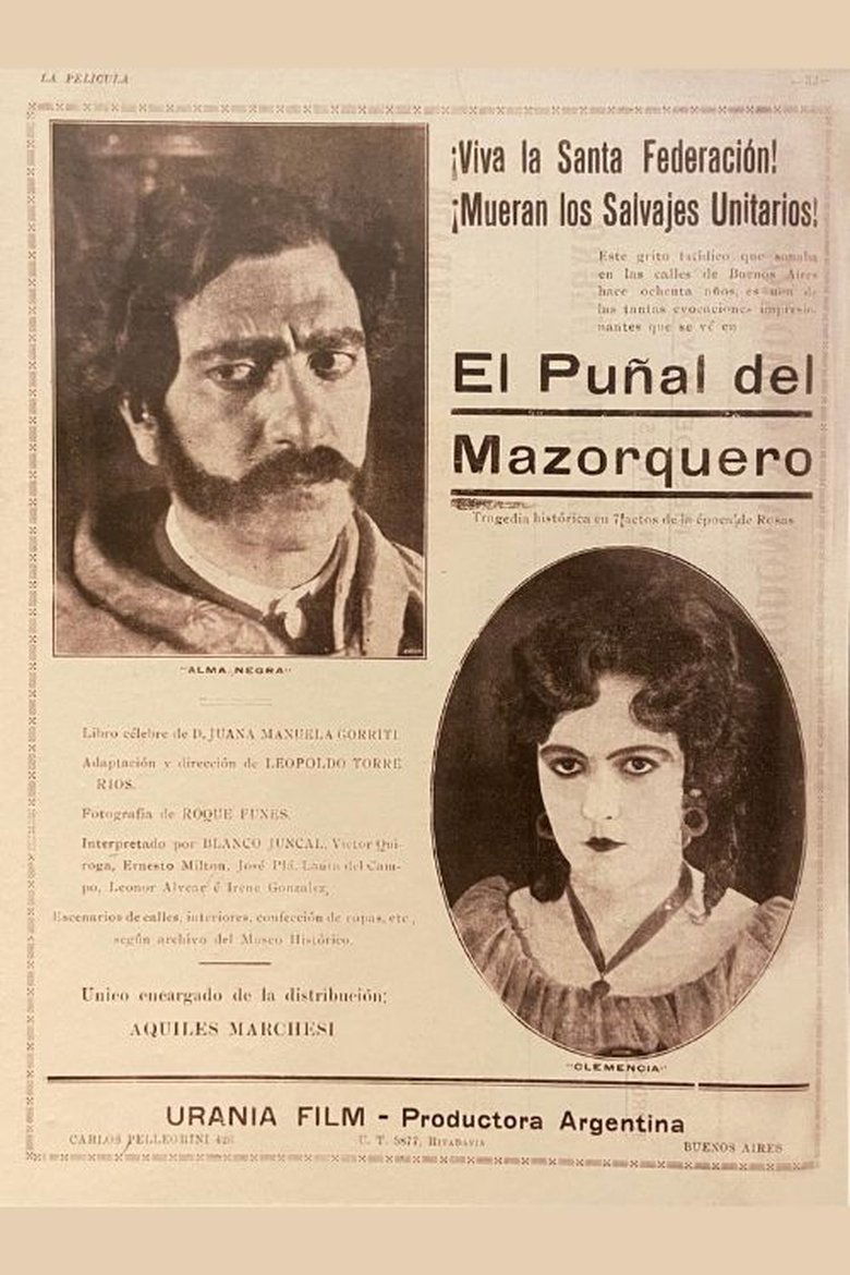 Poster of El puñal del mazorquero