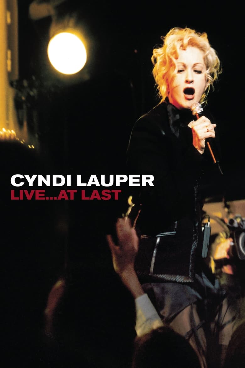 Poster of Cyndi Lauper - Live... At Last